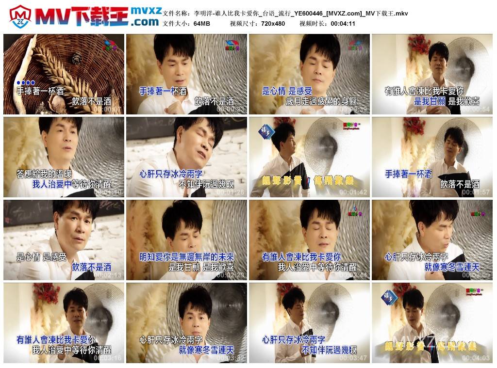 李明洋-谁人比我卡爱你_台语_流行_YE600446